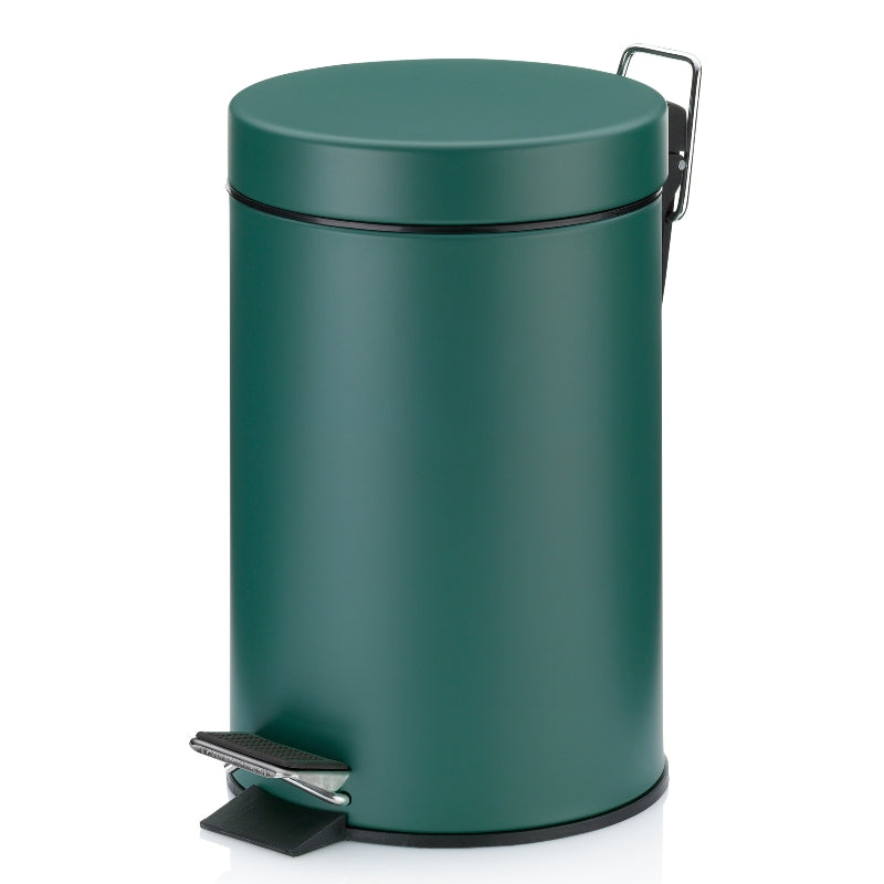 Kela Kosmetikeimer Monaco – 3 l – Metall, rund – grün