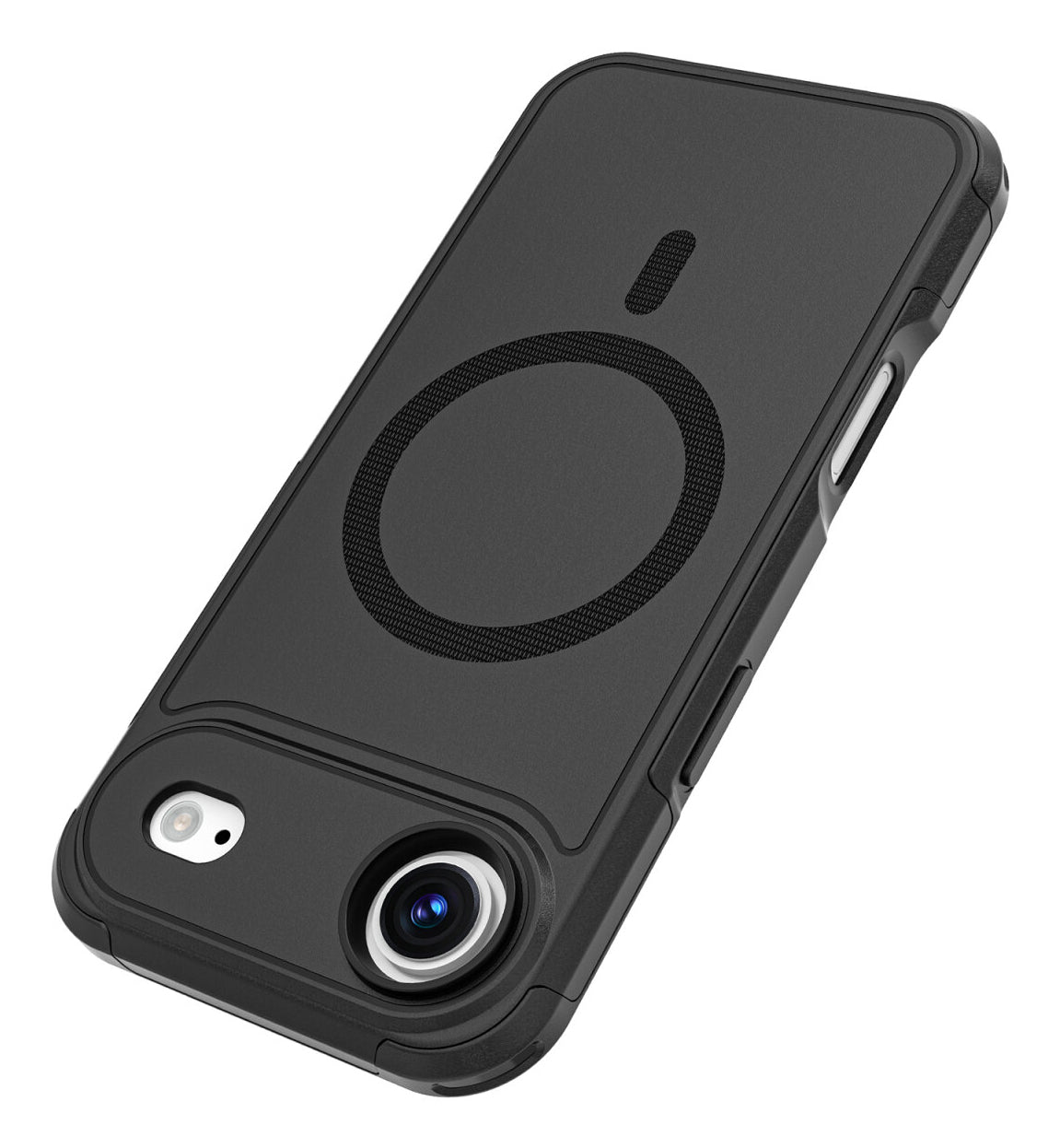 4smarts Backcover – für Apple iPhone 17 Air – schwarz – TPU/PC – MagSafe-kompatibel