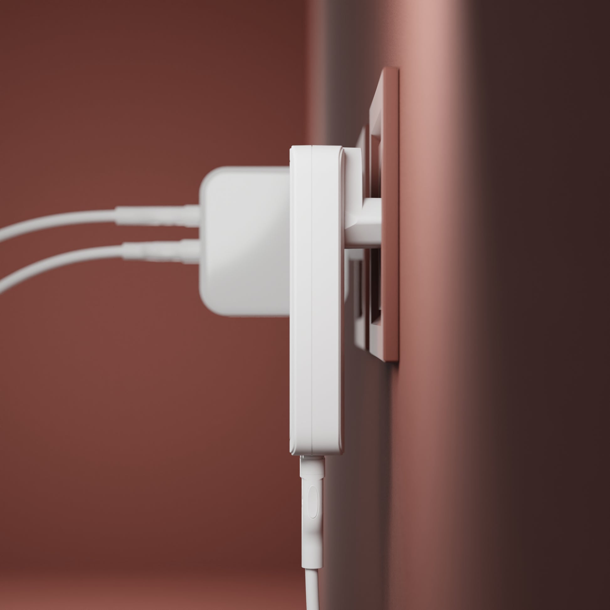 dbramante1928 CHSLEUWH7200 USB-Ladegerät 65 W – USB-C×1, USB-A×1 – weiss