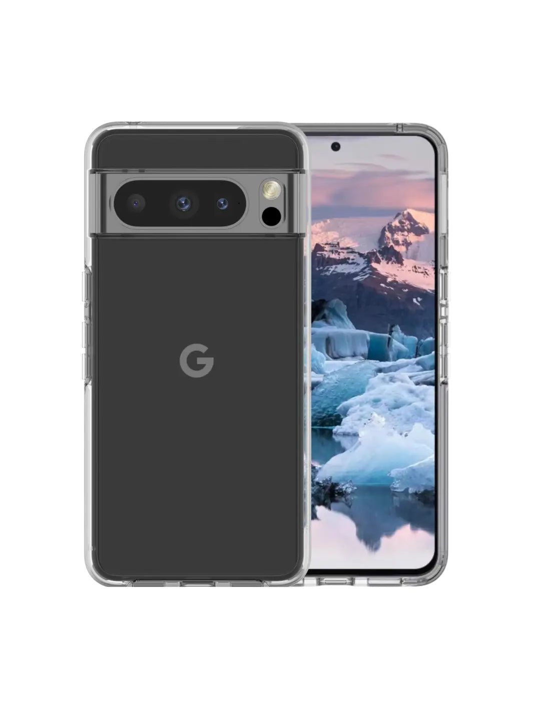 dbramante1928 Iceland Ultra D3O – Backcover – für Google Pixel 8 Pro, Kunststoff, Transparent
