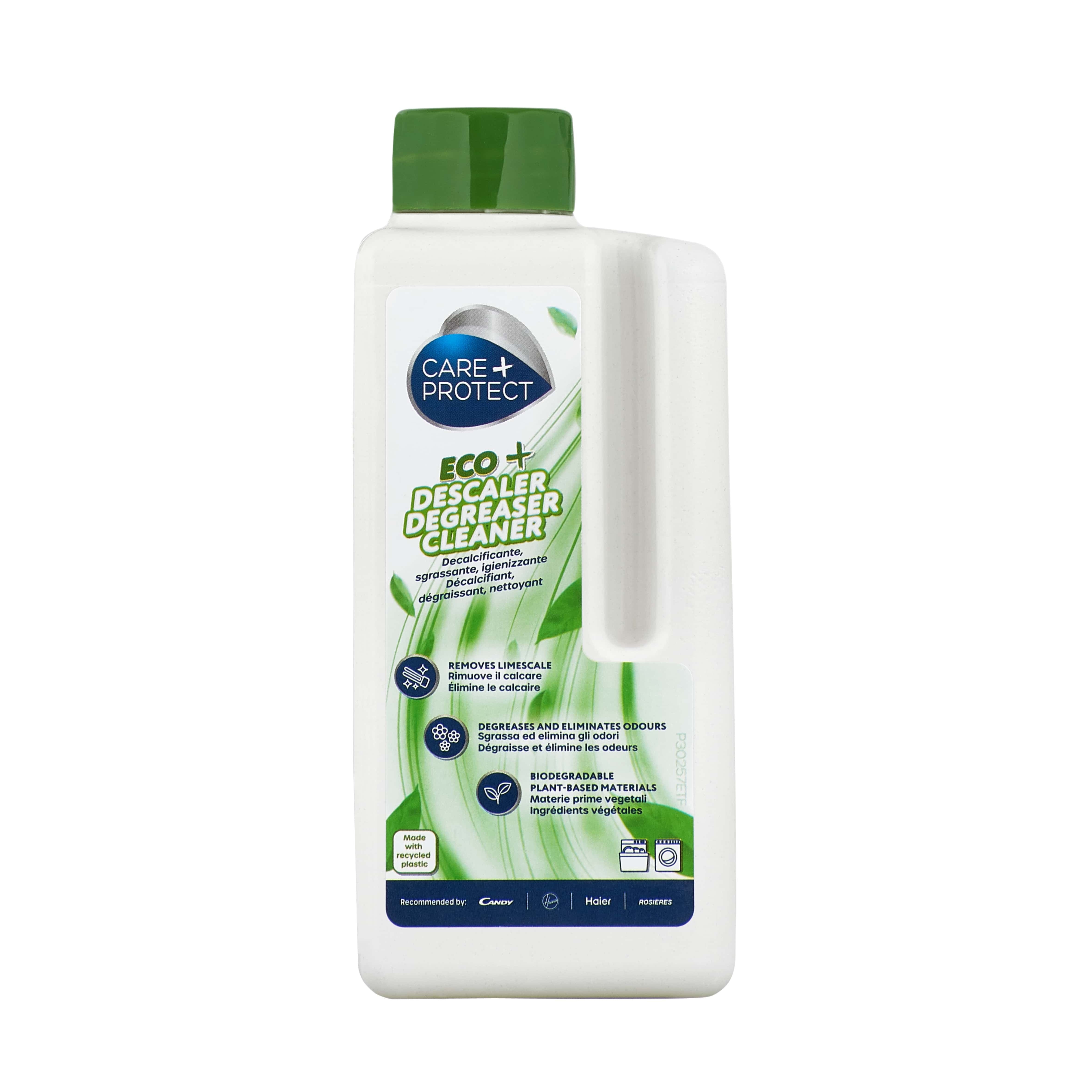 Care + Protect CarePlus Protect ECO+ 3-in-1 Entkalker für Geschirrspüler und Waschmaschine – Flüssigkeit, Flasche – 250 ml