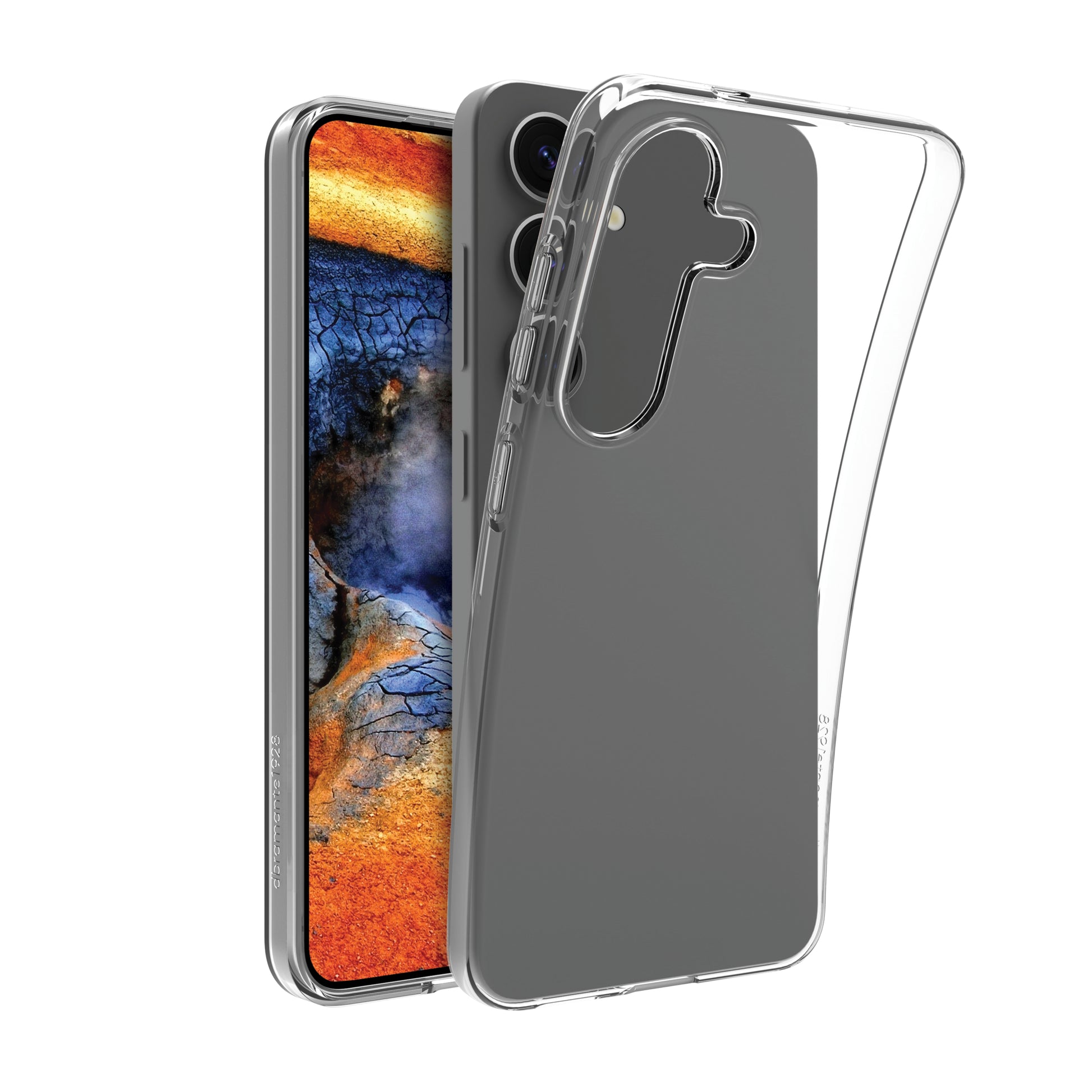 dbramante1928 Greenland Backcover – für Samsung Galaxy S25+, Transparent, bis 1,2 m Sturzsicher
