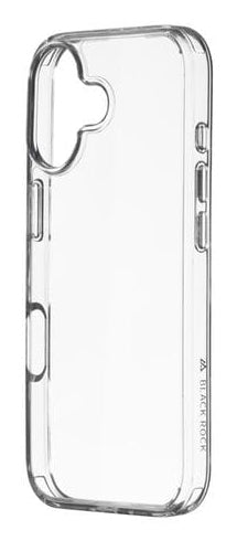 Black Rock Backcover – für Apple iPhone 17, PC+TPU, Transparent, kratzresistent