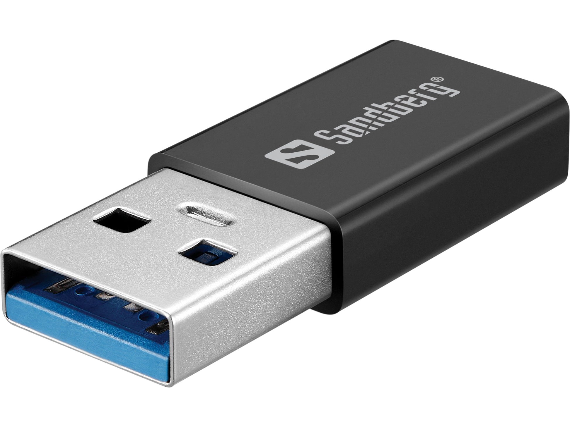 Sandberg USB-C/A DVD-Laufwerk – für Windows und macOS