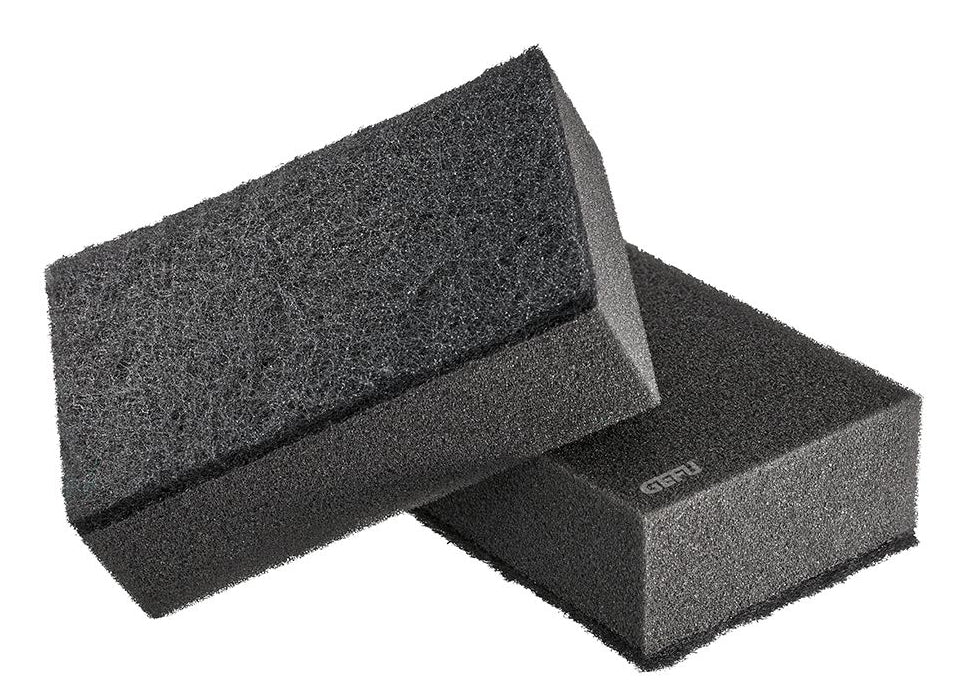 GEFU Spülschwamm SWIFT – Polyester, Rechteckig, für Küche, 11 × 7 × 7 cm, Mehrfarbig, 2 Stk.