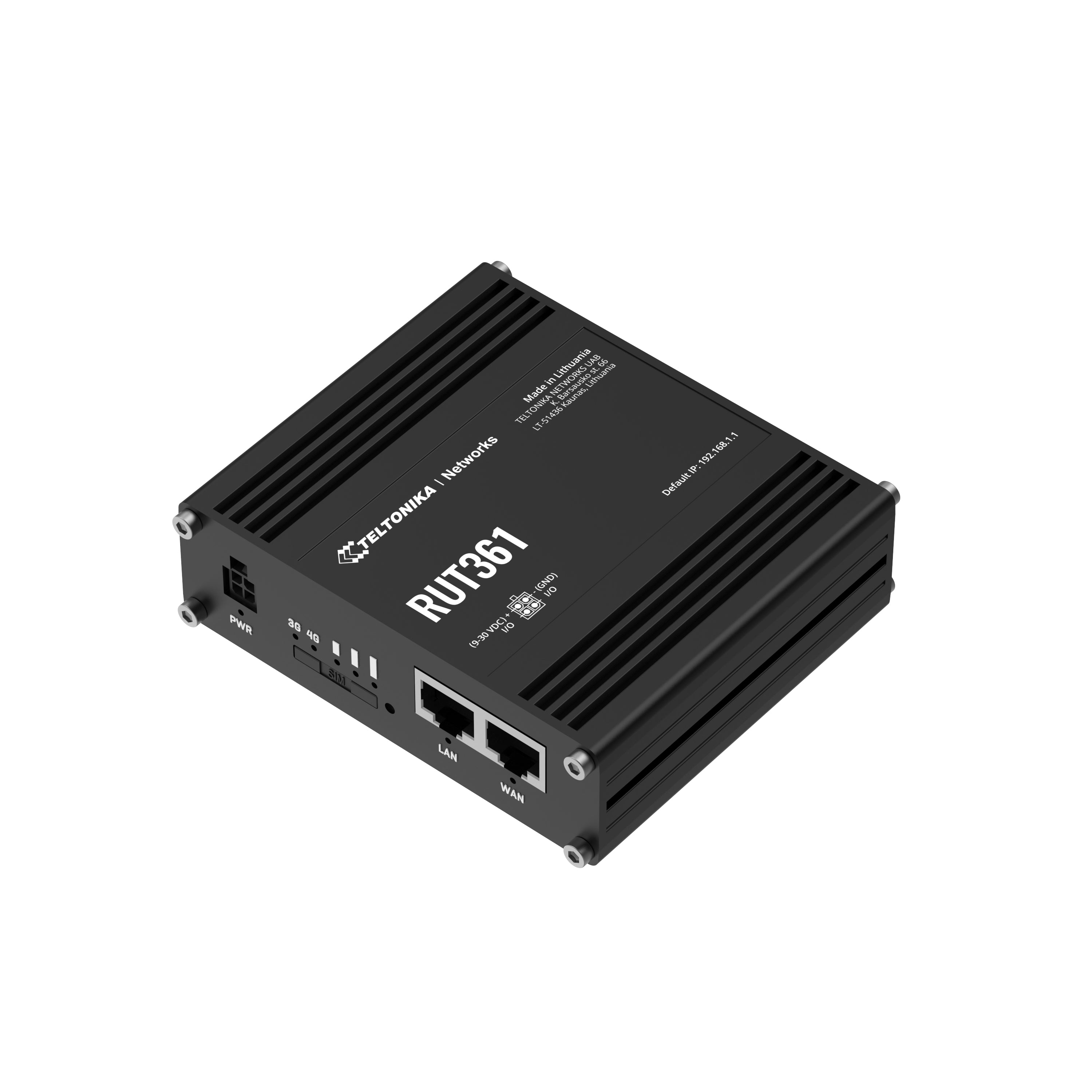 Teltonika RUT361 – WLAN-Router – Wi-Fi 4 (2,4 GHz), 300 Mbit/s