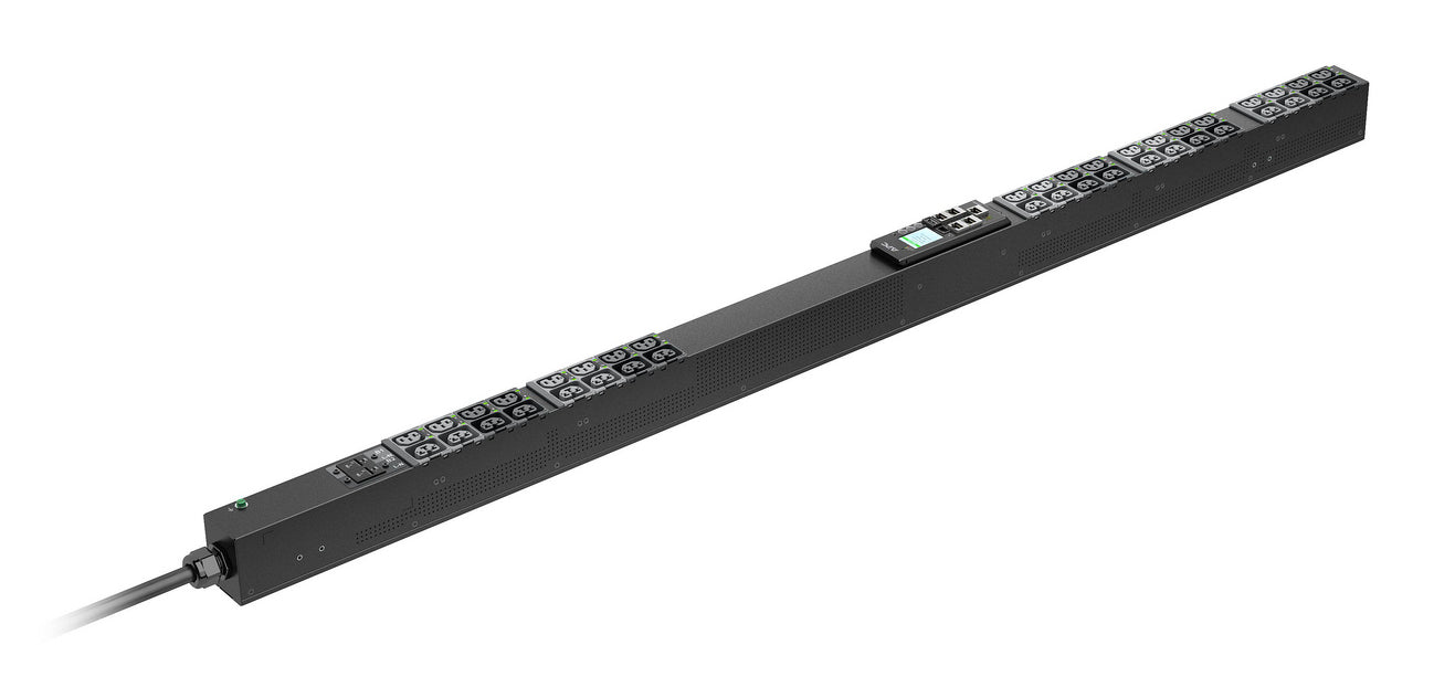 APC Rack-PDU NetShelter – 0U, 42× IEC C13/C15/C19/C21, 400 V/60 A, 3-phasig, schwarz
