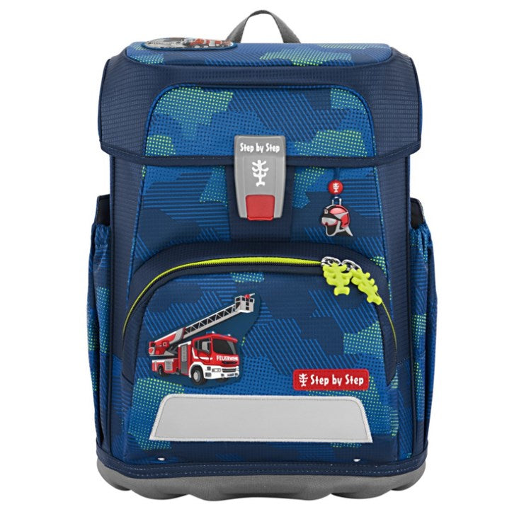 Step by Step Schulrucksack-Set Cloud – 5-teilig – Fire Engine Brandon
