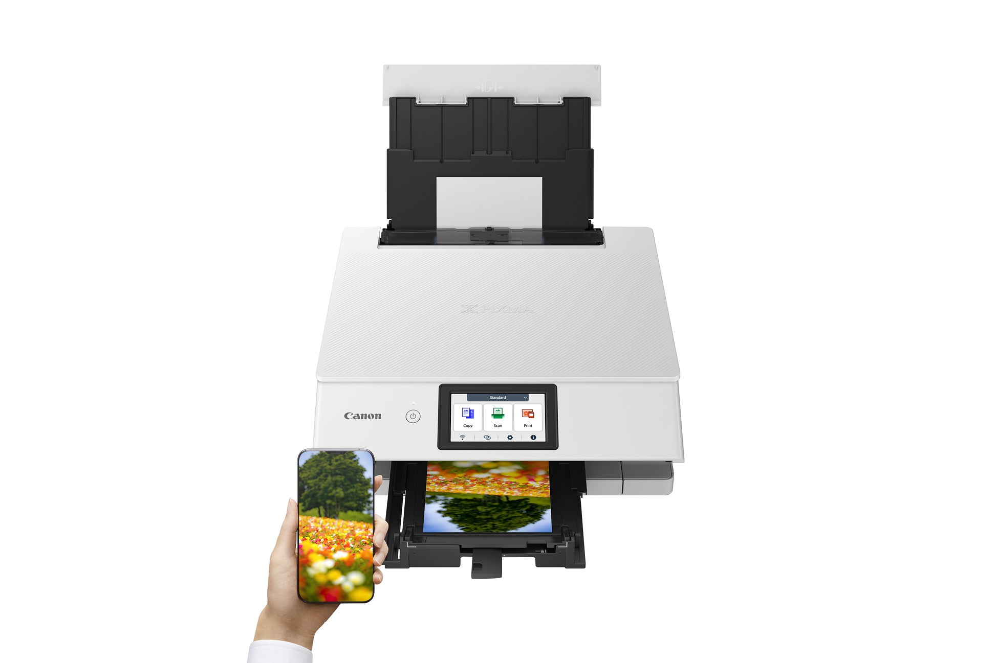 Canon PIXMA TS8751 – Farbiges Tintenstrahl-MFP A4, 3-in-1 – USB/WLAN – Duplex – 15 S./Min. S/W, 10 S./Min. Farbe