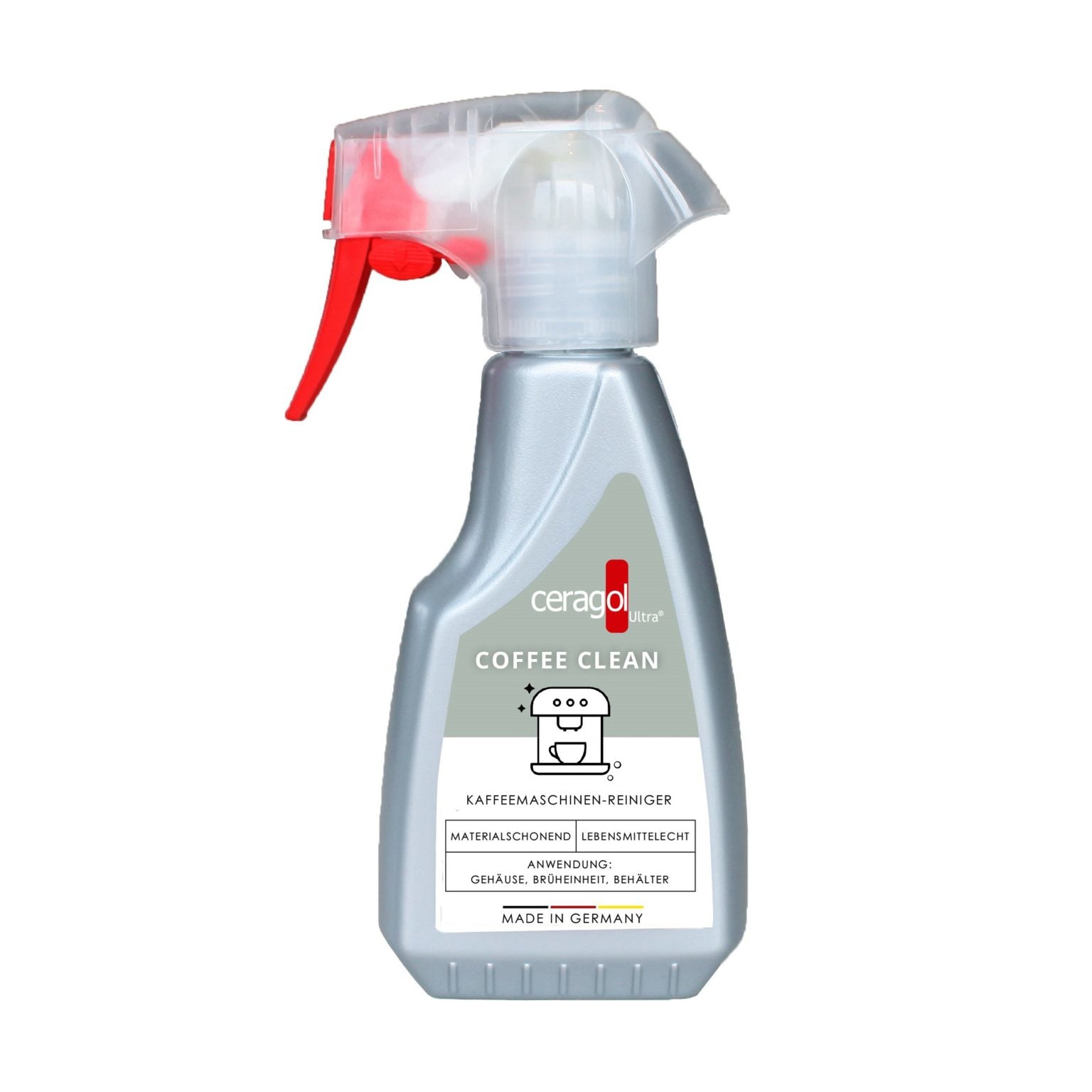 Ceragol Entkalker für Kaffeemaschinen – Flüssigkeit, Flasche – 250 ml