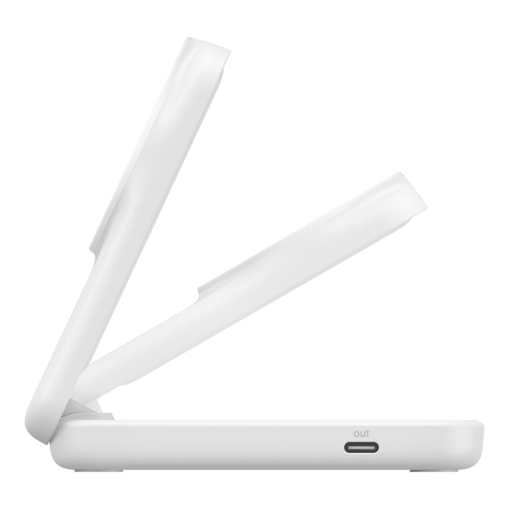 Belkin UltraCharge Ladestation – 25 W, Qi2, magnetisch, klappbar