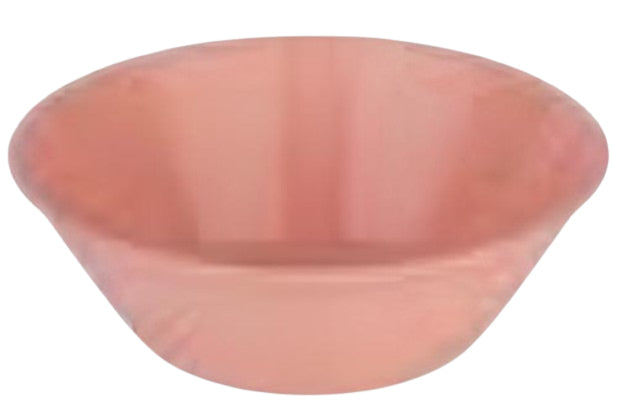 Koziol Schale NORA S – 250 ml, Ø 13,7 cm, H 4,5 cm, Kunststoff (biozirkulär), Rosa, spülmaschinenfest