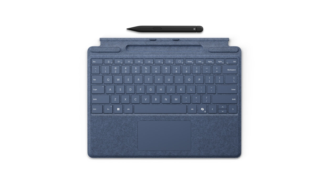 Microsoft Surface Pro Tastatur – Deutsch (QWERTZ), Blau