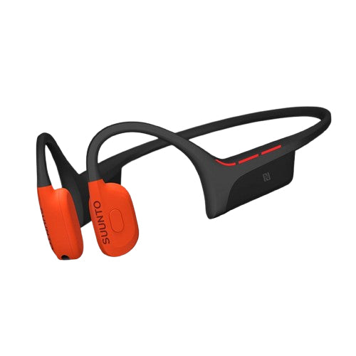 Suunto Wing 2 Over-/On-Ear Kopfhörer (Consumer) – Ohrbügel, Stereo, BT, Schwarz/Orange, BT 5.3