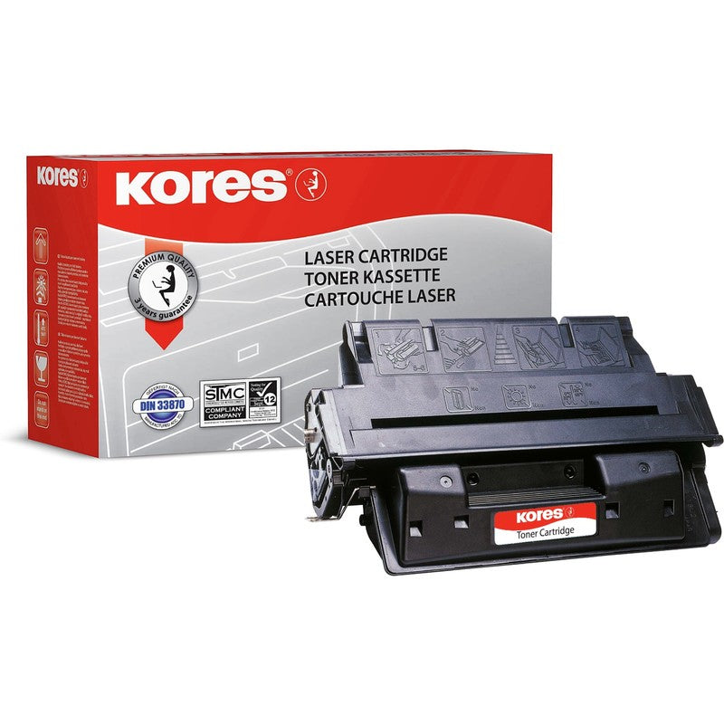 Kores G869HCRB (C4127X/EP-52X) Schwarzer Toner – Kompatibel – 10'000 Seiten – für HP 4000 Serie
