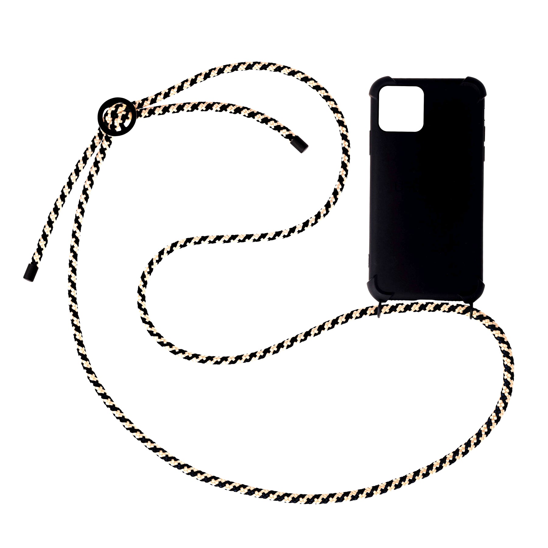Urbany's Necklace Case Backcover – für Apple iPhone 15 Pro, mit Trageband, Polypropylen, Blackberry Muffin