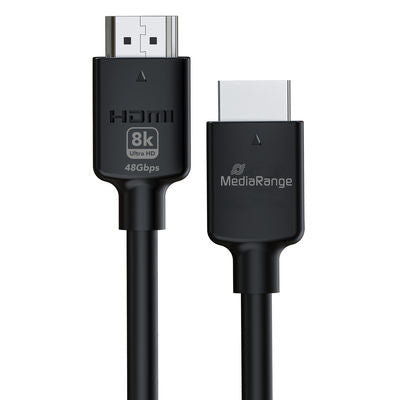 MediaRange HDMI-Kabel, Schwarz, 1 Stück