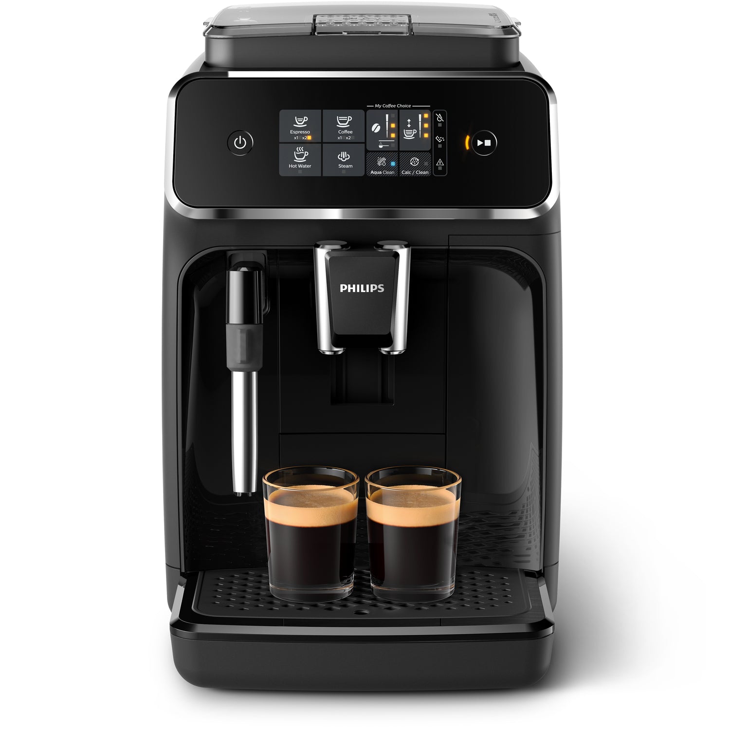 Philips 2200 Serie EP2225/10 Kaffeevollautomat – 15 bar, 1,8 l, 275 g, Keramik-Mahlwerk, Schwarz