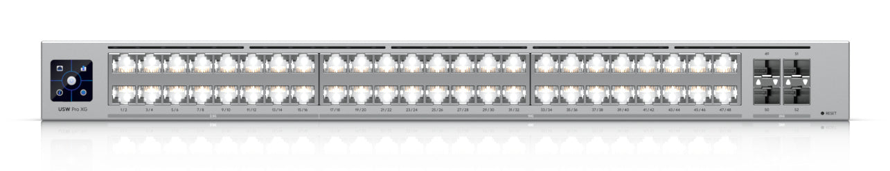 Ubiquiti Managed Switch – 32×10G RJ45, 16×2.5G RJ45, 4×SFP28, L2/L3, 1U