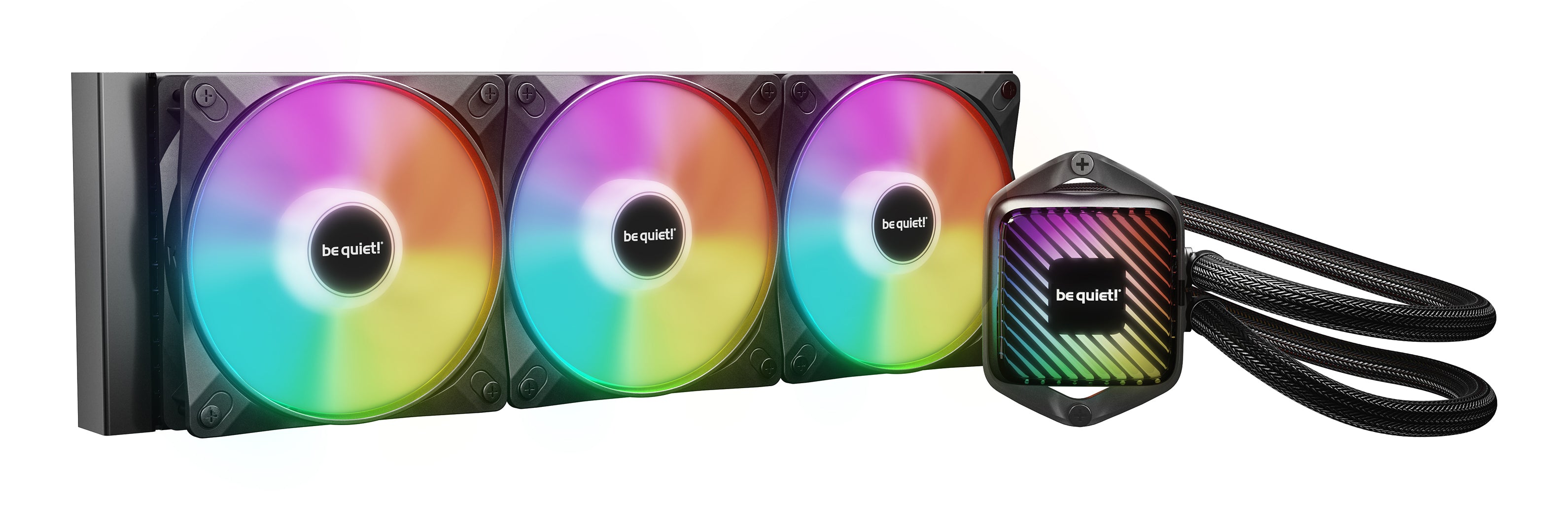 be quiet! be quiet PURE LOOP 3 LX – AIO-Kühler – 360 mm, 3×120 mm, 105,1 m³/h, Schwarz, für LGA 1700, AM5, AM4 und andere