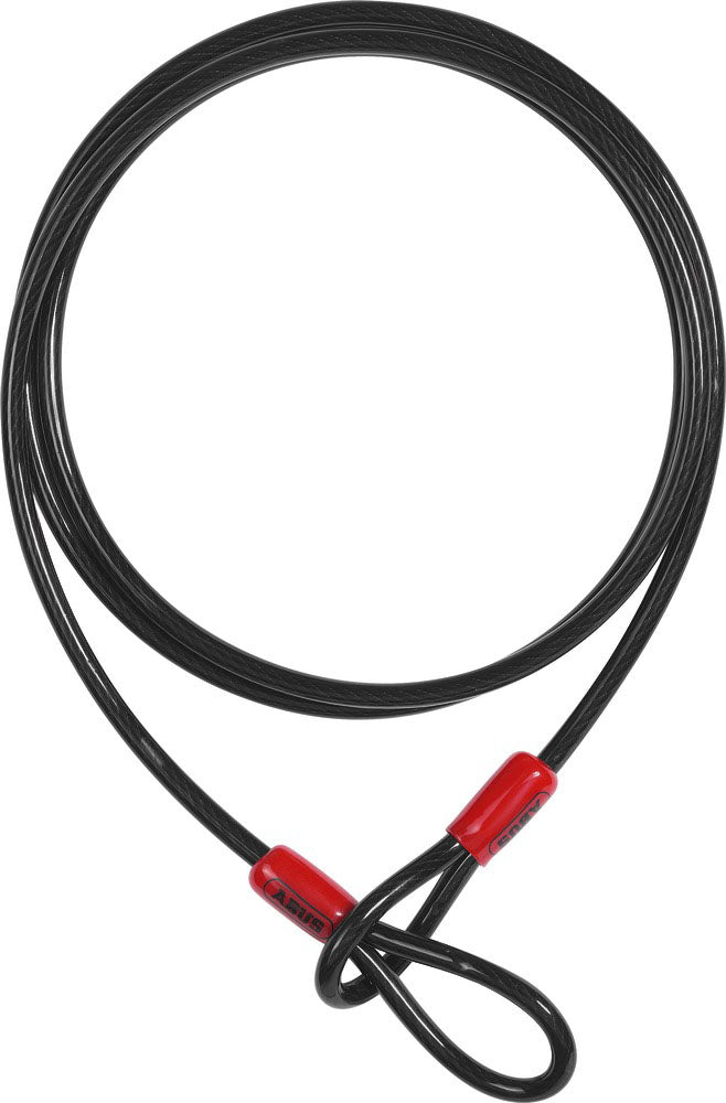 ABUS UVCABLE02 Schlaufenkabel – 2 m, Schwarz