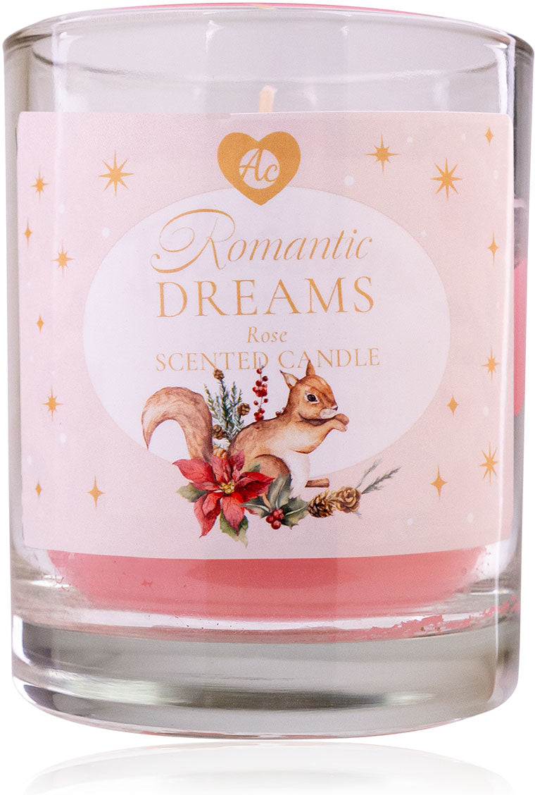 Accentra Romantic Dreams Duftkerze – Rose – Ø 7 × 7,5 cm