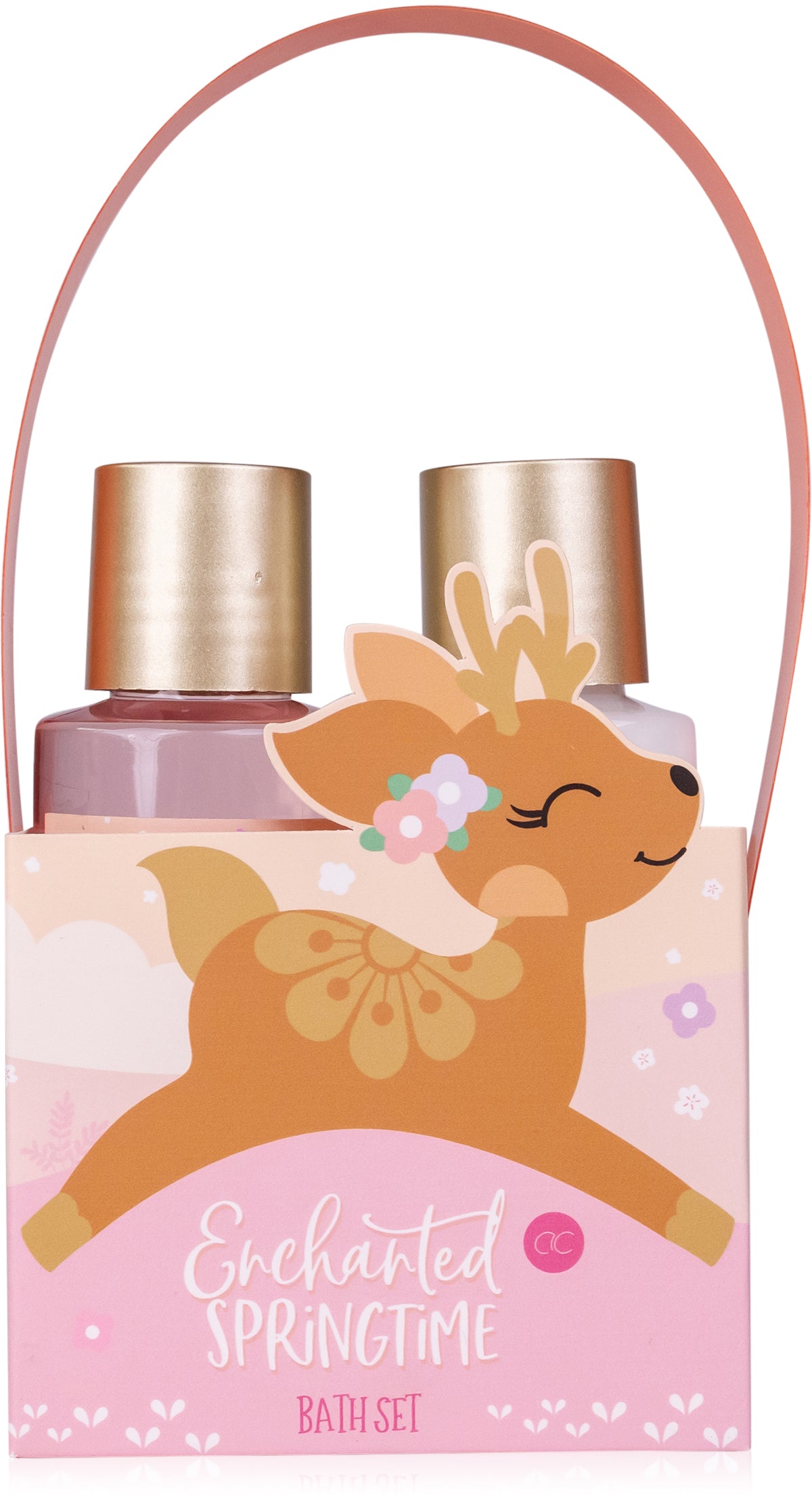 Accentra Badeset Enchanted Springtime – Duft Camellia Blossom, inkl. 2 × 100 ml