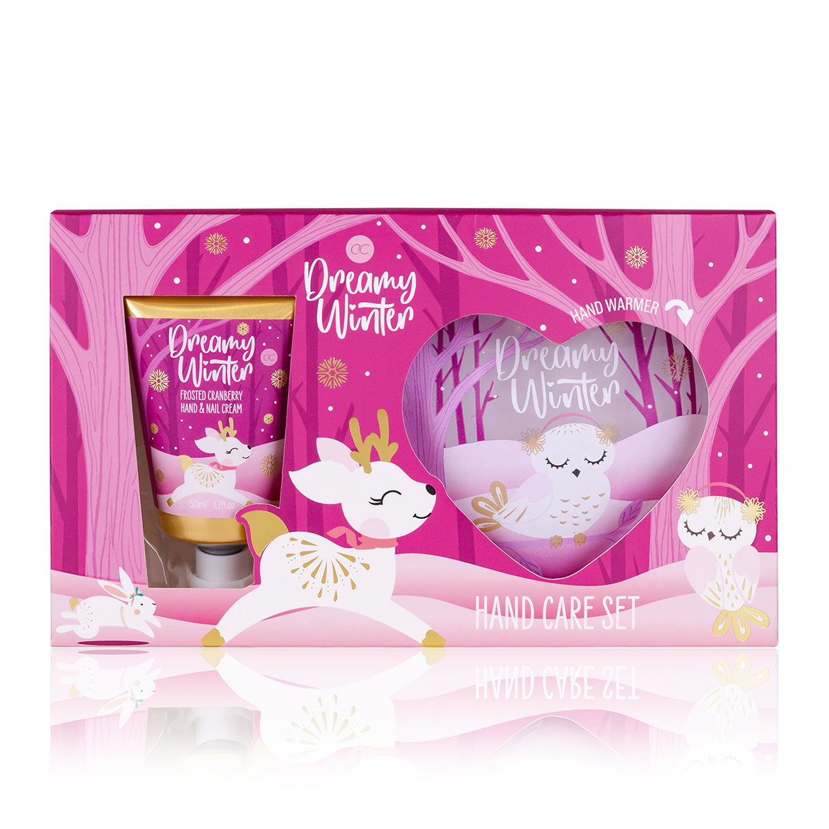 Accentra Handpflegeset Dreamy Winter – Frosted Cranberry – 50 ml Hand- & Nagelcreme