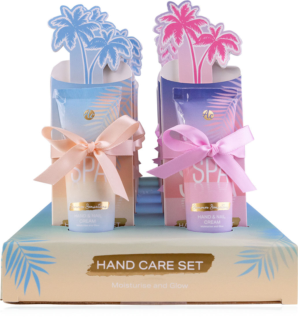 Accentra Handpflegeset Summer Spa – mit Nagelfeile – 30 ml