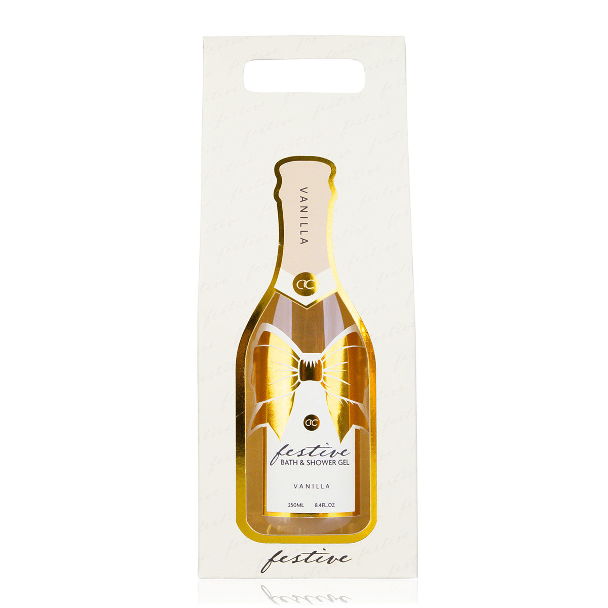 Accentra Bade- & Duschgel Festive – Vanille – 250 ml – Gold
