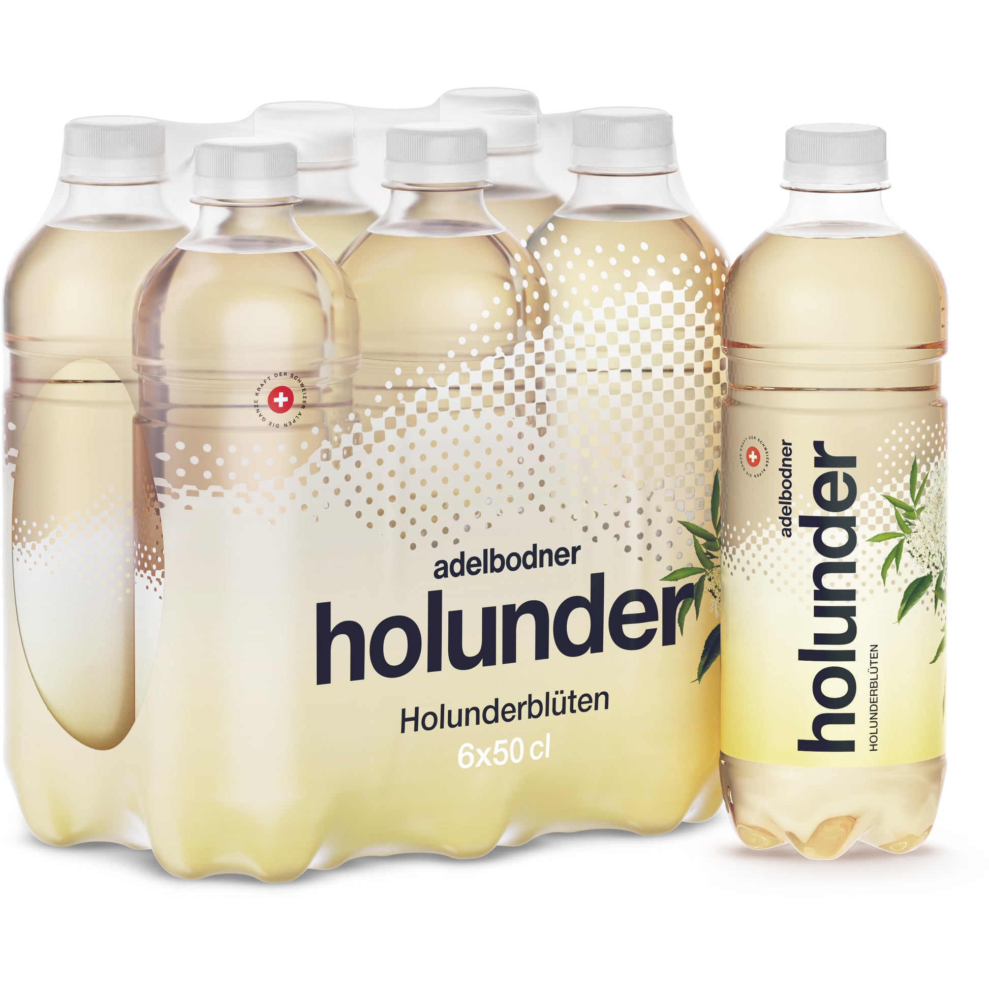 Adelbodner Aromatisiertes Wasser, Holunder-Melisse – 5 dl