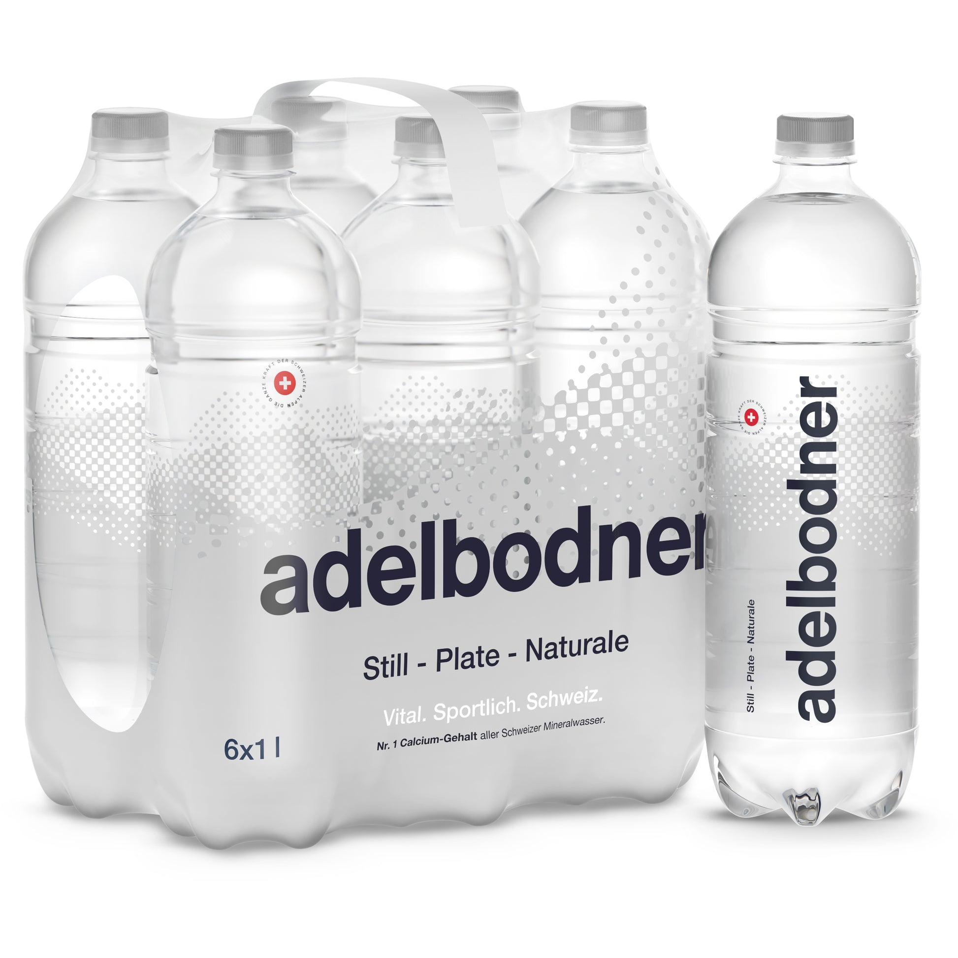 Adelbodner Mineralwasser still – 6 × 1 l