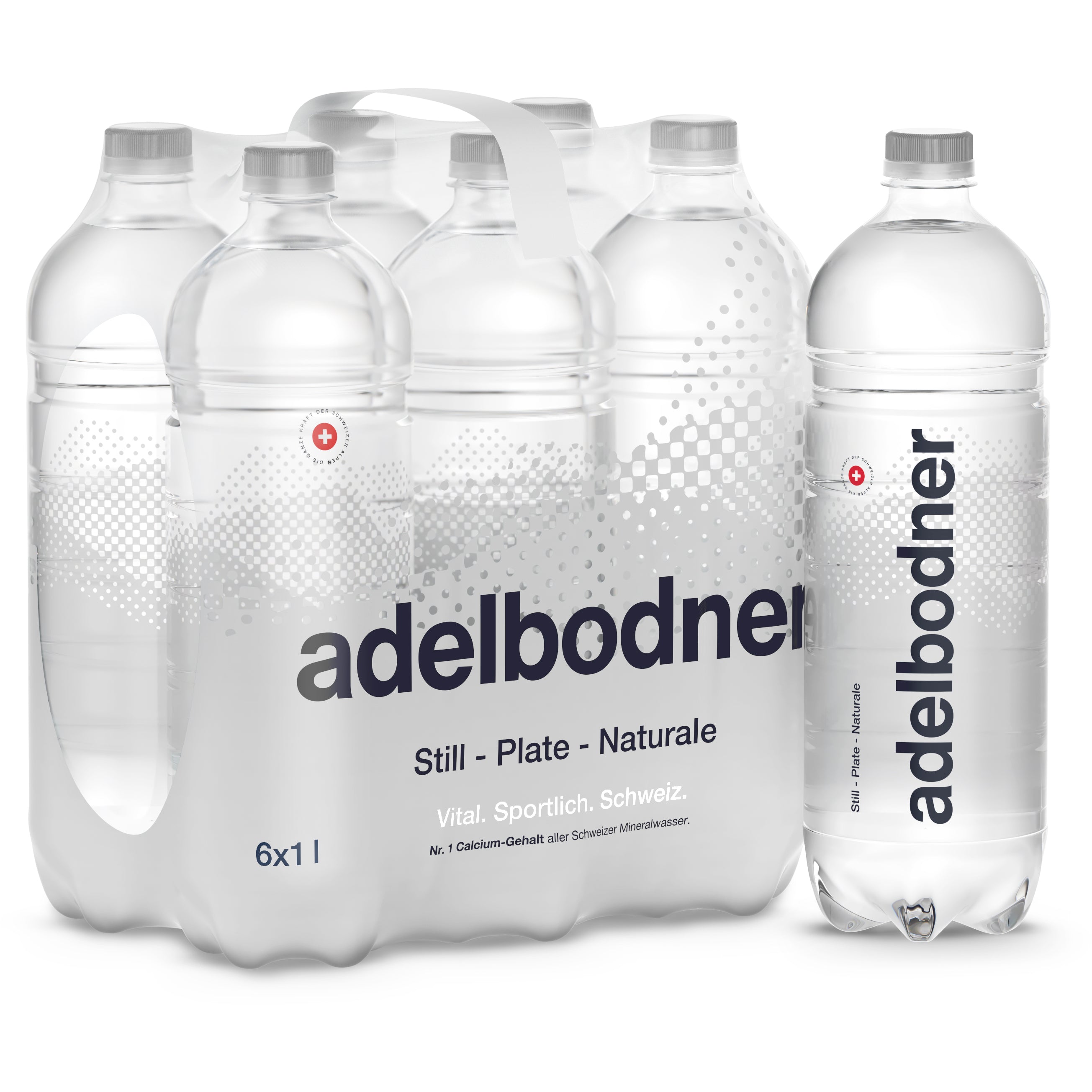 Adelbodner Mineralwasser still – 6 × 1 l