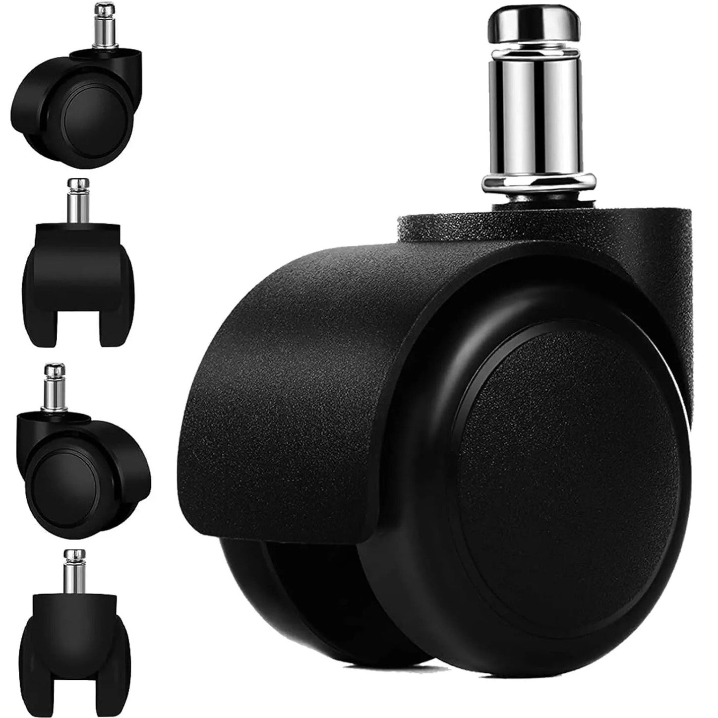 Aeris B-102-73 Stuhlrollen-Set – für Swopper, für harte Böden, Ø 3,1 cm