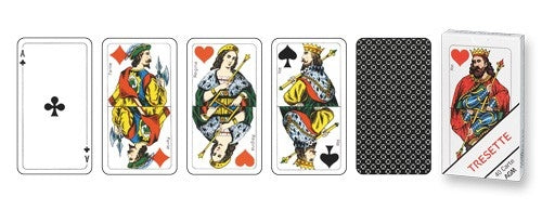 Agmüller Tresette Ornament Vollcellux Spielkarten – Kartenspiel