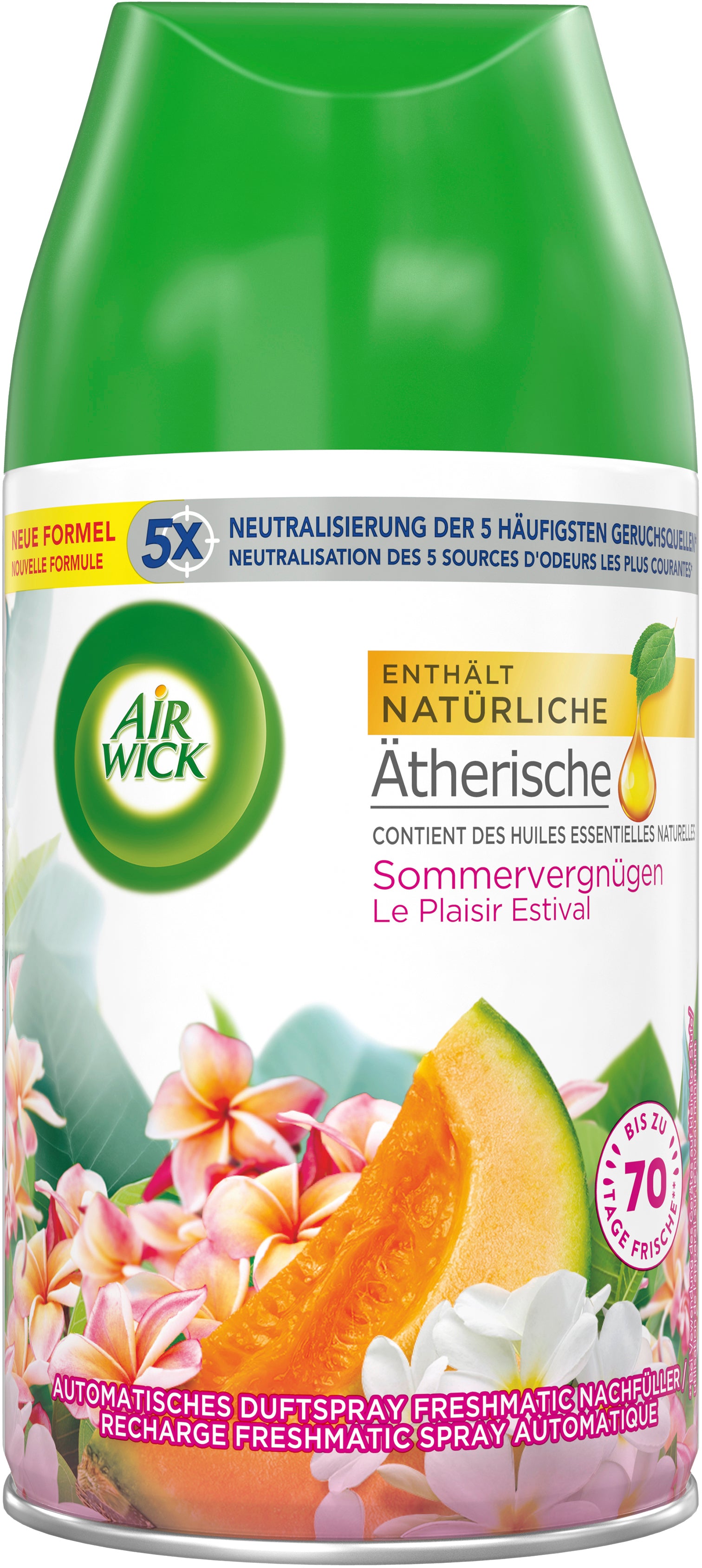 Air Wick Freshmatic Sommervergnügen – Duftkartusche, 250 ml, für Freshmatic, Freshmatic Max