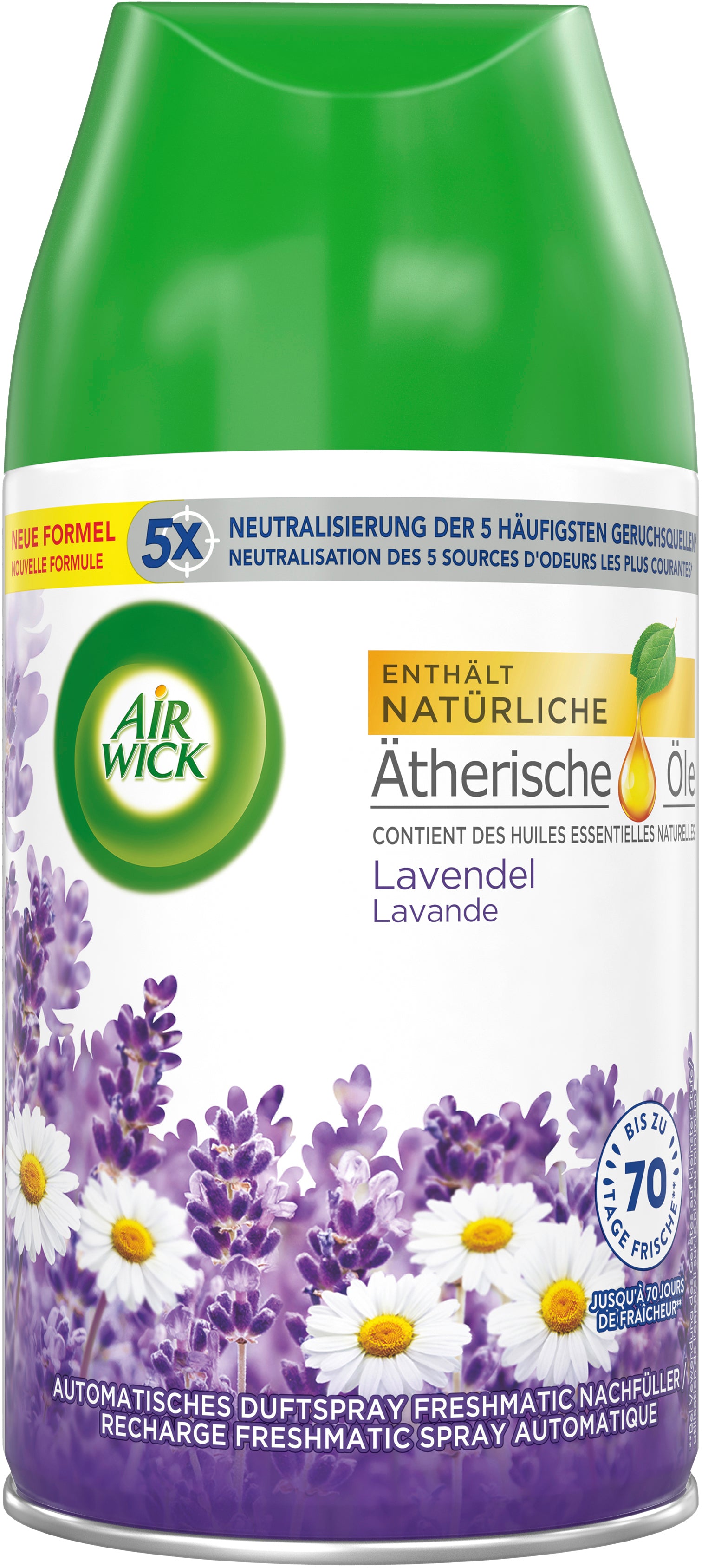 Air Wick Freshmatic Nachfüller Lavendel – Duftkartusche, 250 ml