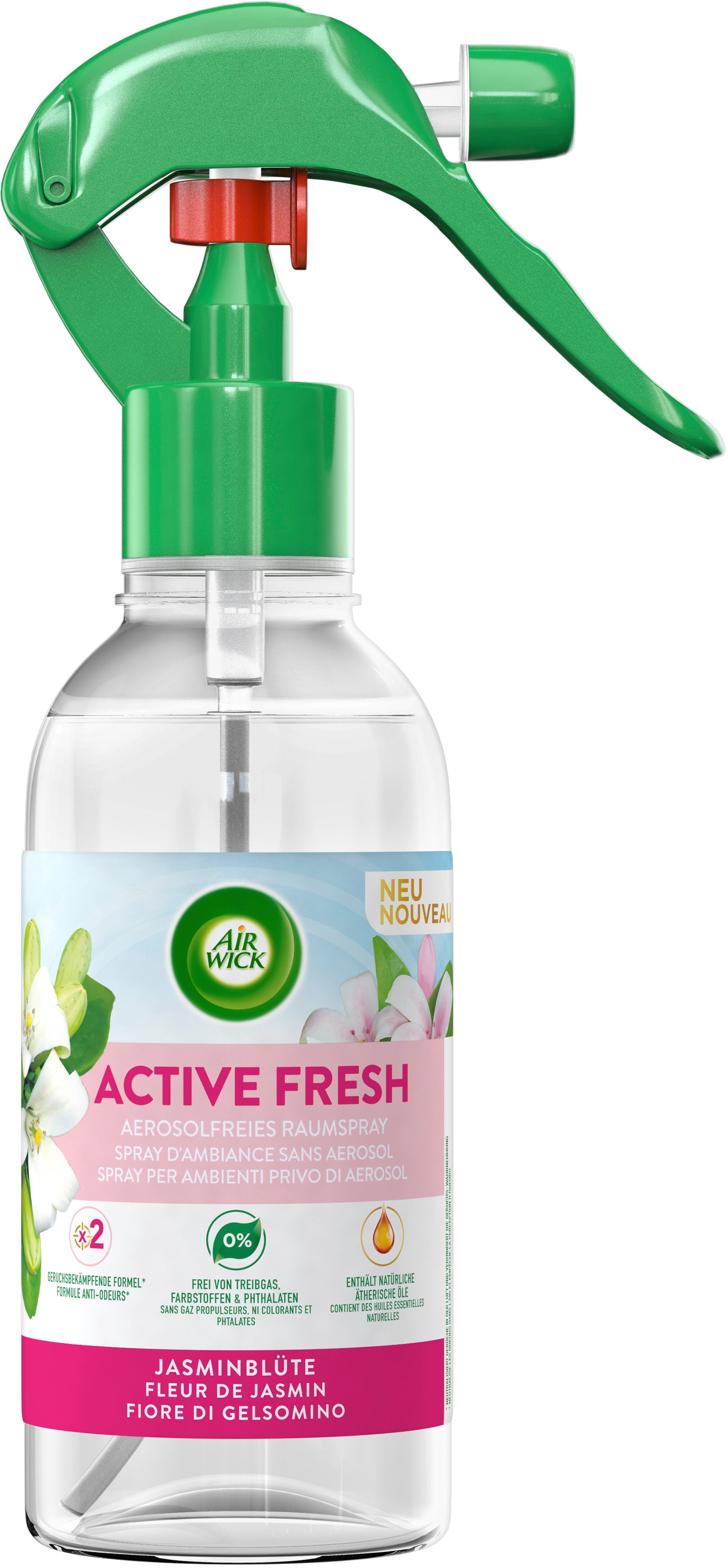Air Wick Active Fresh – Raumspray, Jasminblüte