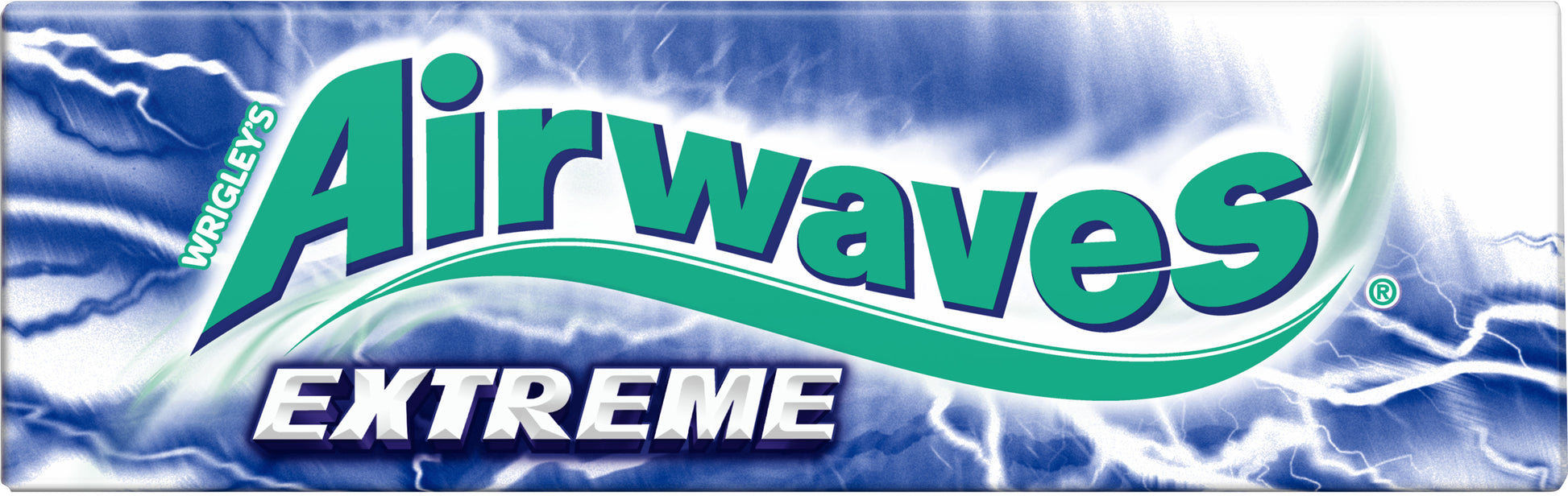 Airwaves Extreme Kaugummi – Eukalyptus, zuckerfrei – 14 g
