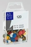 Alco SUN Reissnägel – Ø 9,5 mm, plastiküberzogen, weiss
