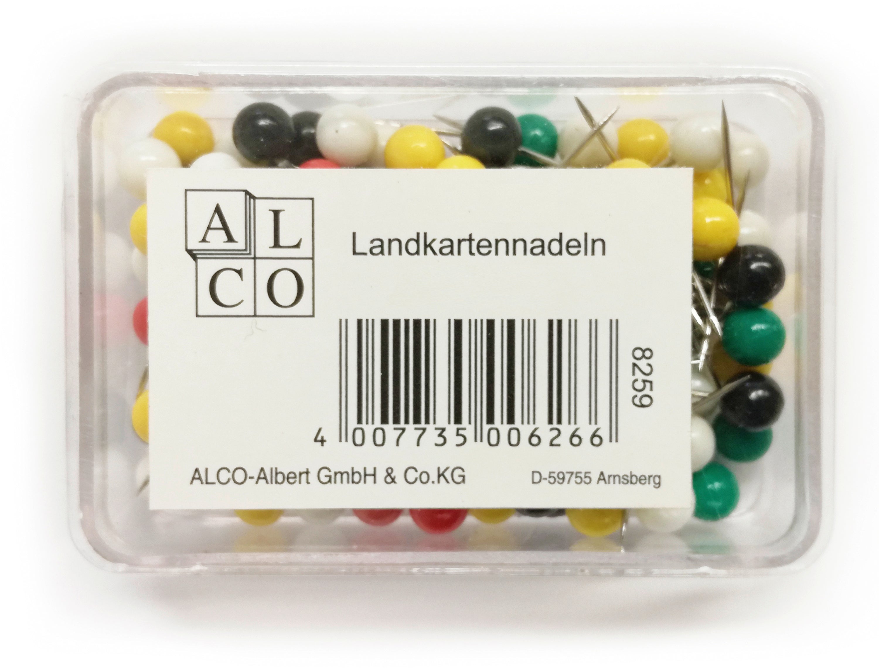 Alco Markiernadeln – Ø 5 mm, L 16 mm – sortiert