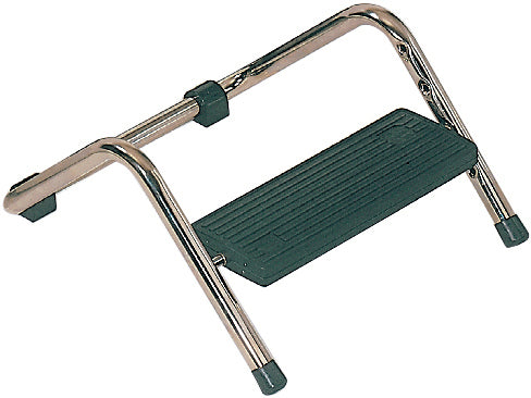 Alco Fussstütze Trittboy 884 – Trittfläche 170 × 350 mm, höhenverstellbar, schwarz