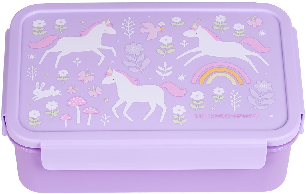 ALLC Unicorn Dreams – Lunchbox 1,2 l, 14,5 × 22 × 7,5 cm