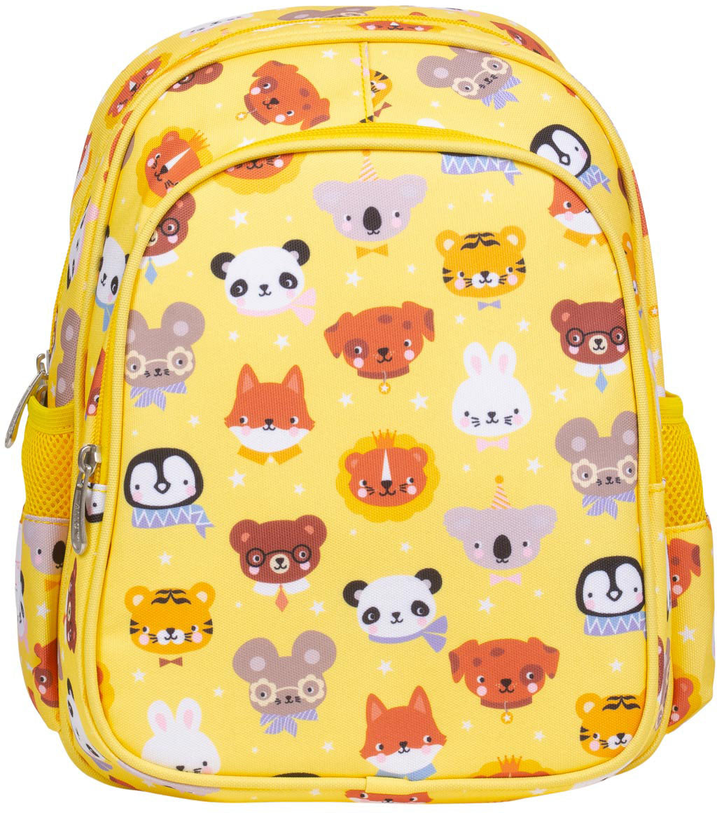 ALLC Schulrucksack Animal Friend BPAFYE81 – 16 l, mit isolierter Vordertasche, Polyester, 270 × 320 × 190 mm