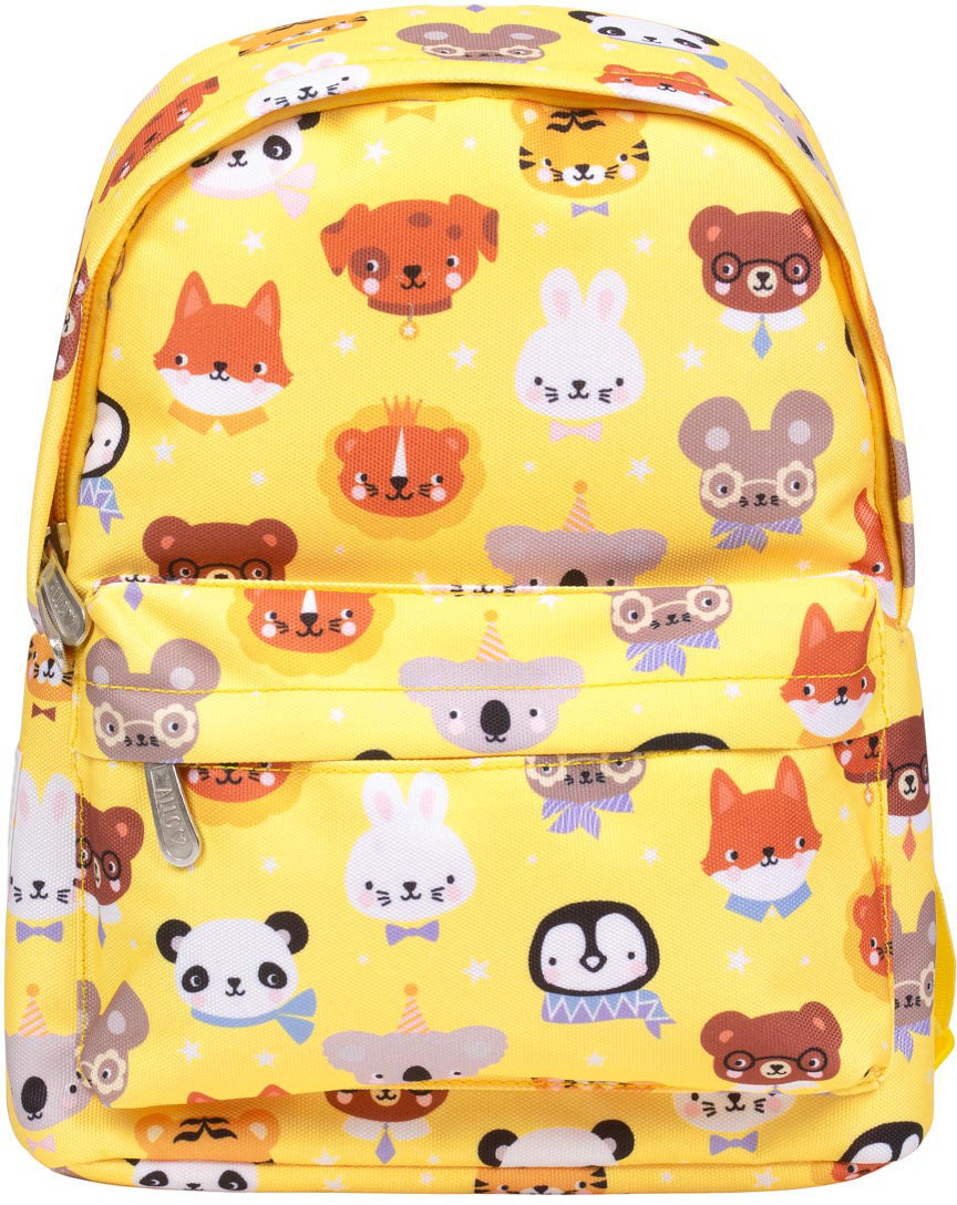 Allc Kindergartenrucksack Animal Friend BPAFYE85 – 7 l, gepolstert, Polyester – 235 × 300 × 100 mm