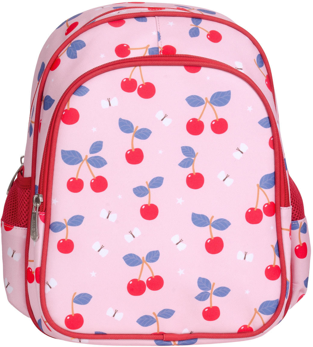 Allc Cherries BPCHPI82 – Schulrucksack, 16 l, 27×32×19 cm, mit isolierter Vordertasche