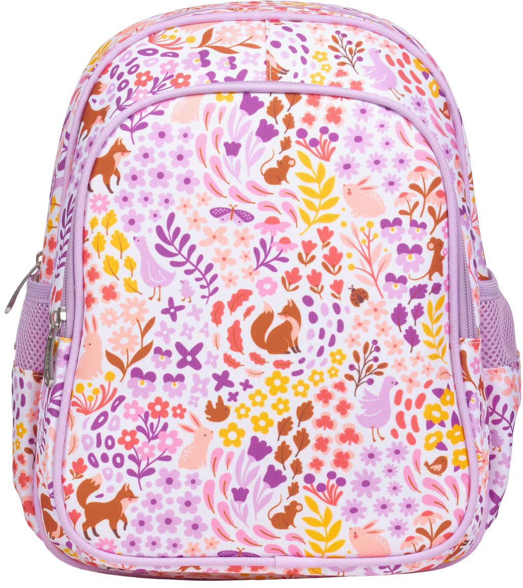 ALLC Flower Garden – Schulrucksack, 16 l, 27×32×19 cm