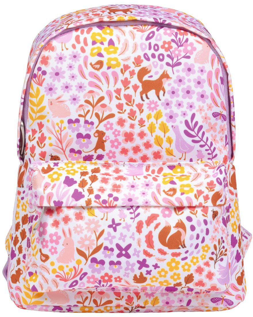 Allc Kindergartenrucksack, Flower Garden, 7 l, 23,5×30×10 cm