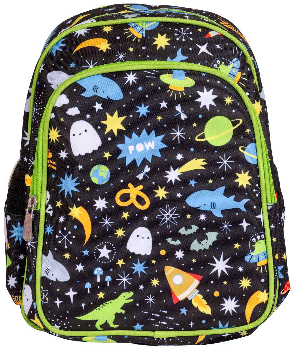 Allc Schulrucksack, Galaxie, 30×6×36 cm