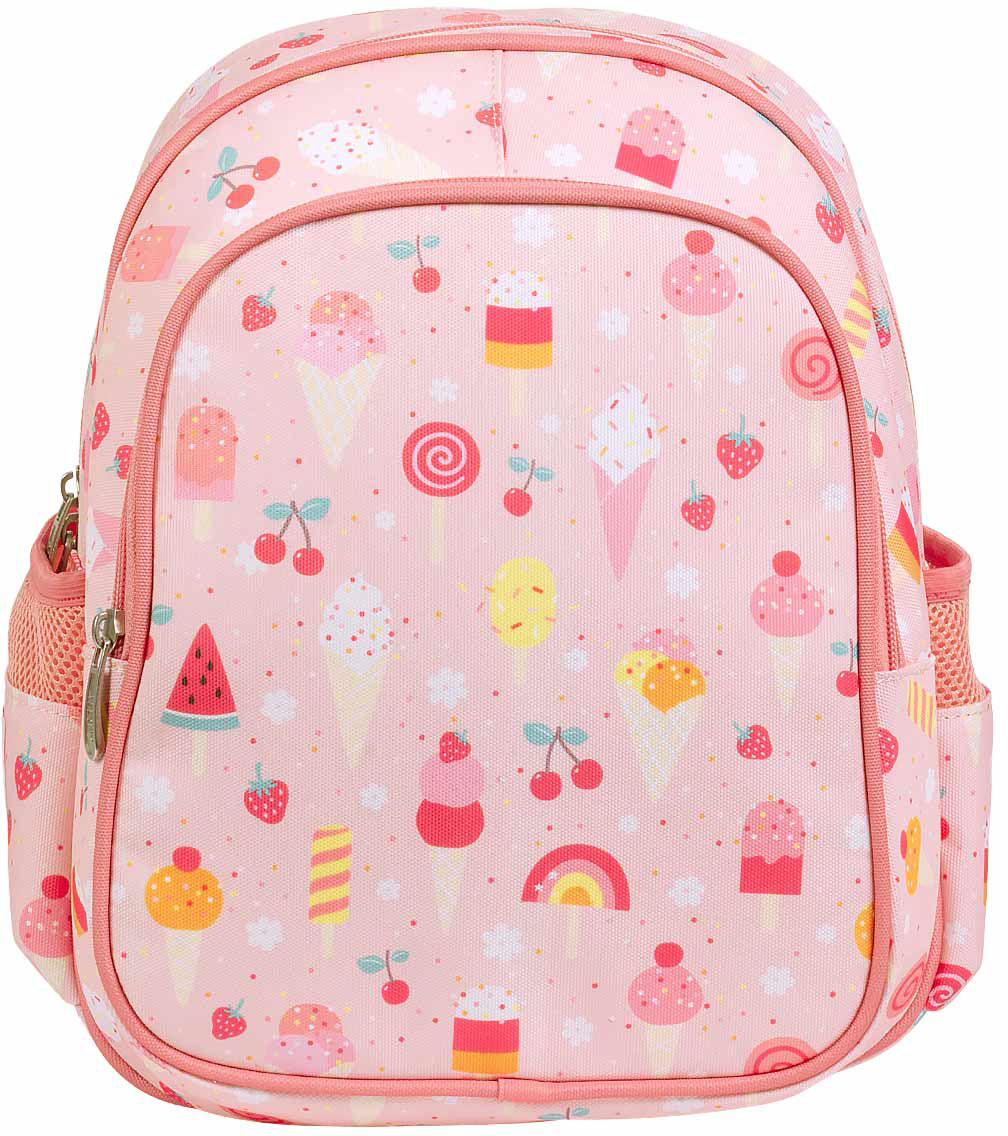ALLC Schulrucksack Ice-cream BPICPI67 – 16 l, isolierte Vordertasche, Polyester, 270 × 320 × 190 mm